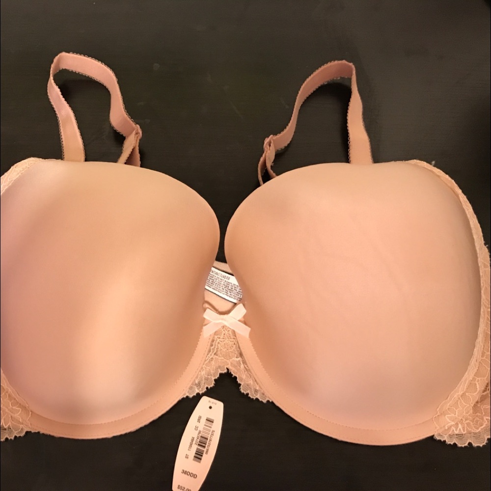 Victoria’s Secret 38DDD Dream Angels Bra Tan Lace